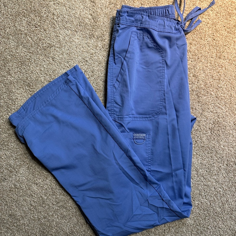 Ceil Blue Cherokee Scrub Pants (TALL)